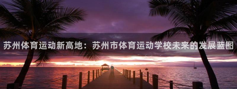 千亿国际官网下载是干嘛的公司:苏州体育运动新高地:苏州市体育